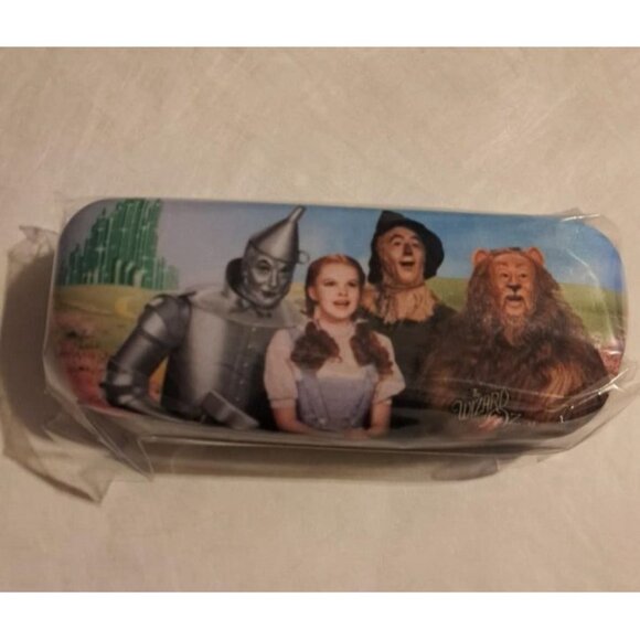 The Wizard of Oz 6" Eye Glass Case Hard Cleaning Lens Cloth Dorothy New Gift - Picture 2 of 2